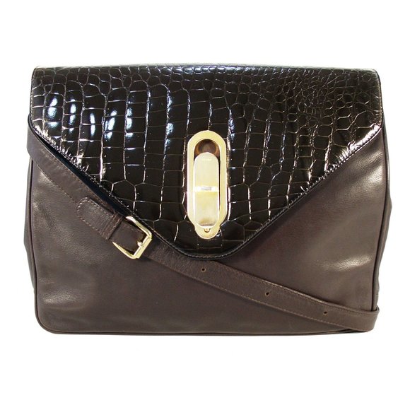 FENDI Vintage Envelope Document Messenger Bag - Picture 1 of 13